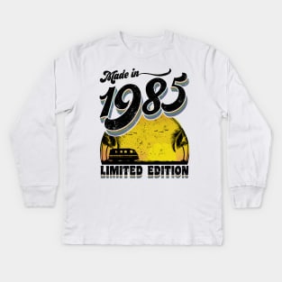 Made in 1985 Limited Edition Kids Long Sleeve T-Shirt
